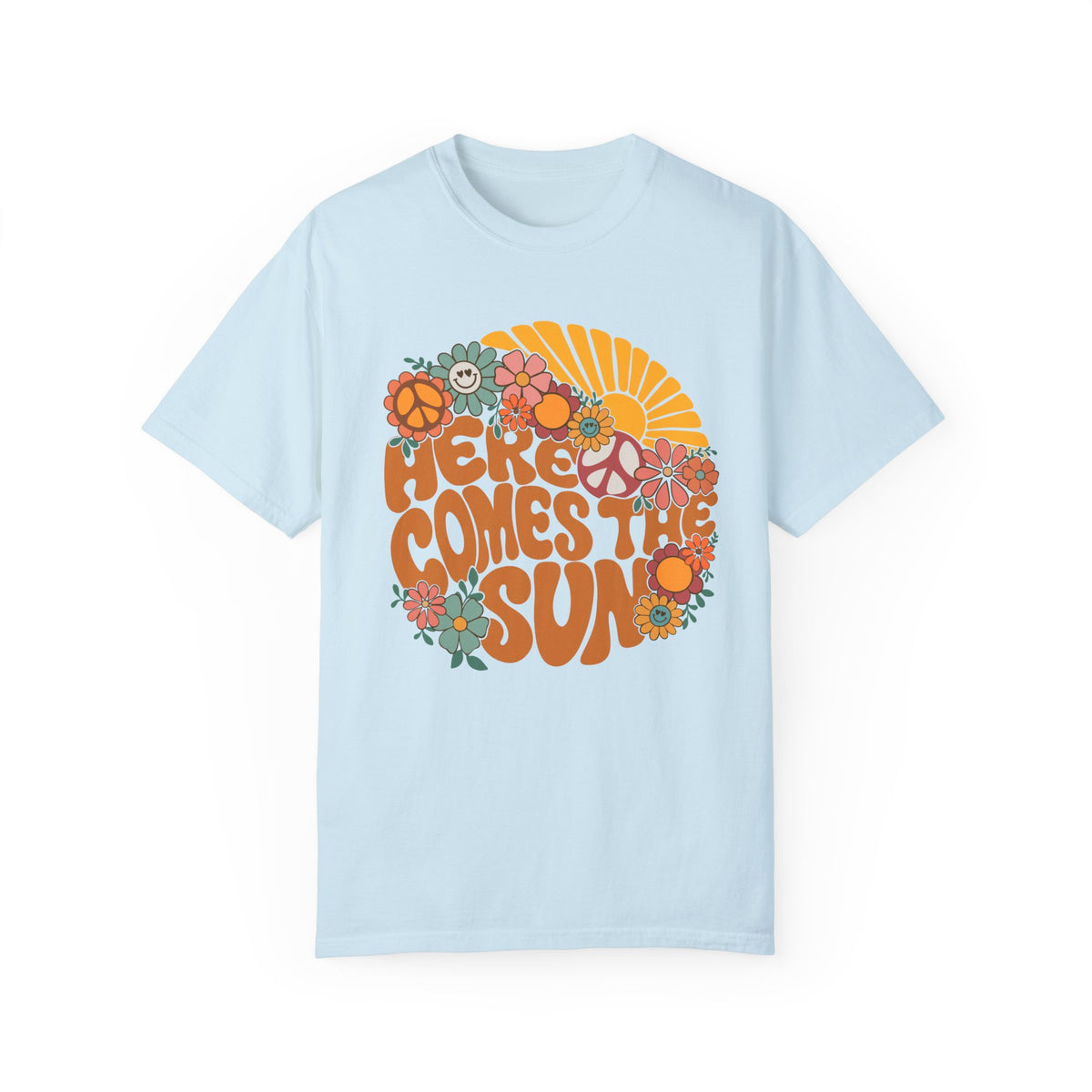 Here Comes the Sun Comfort Colors Unisex Garment-Dyed T-shirt