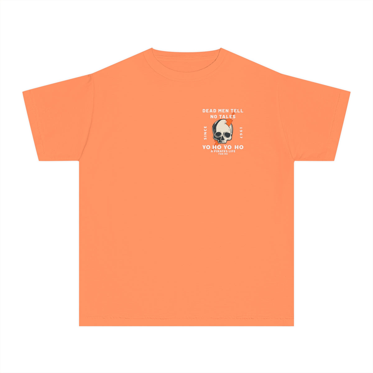 Dead Men Tell No Tales Comfort Colors Youth Midweight Tee