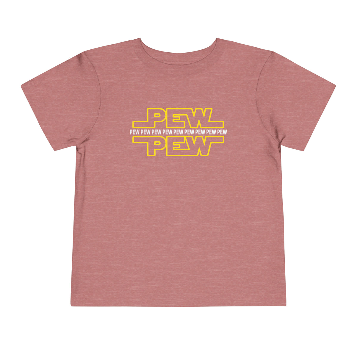 PEW PEW PEW Bella Canvas Toddler Short Sleeve Tee