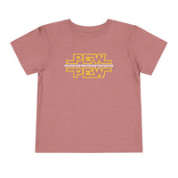 PEW PEW PEW Bella Canvas Toddler Short Sleeve Tee