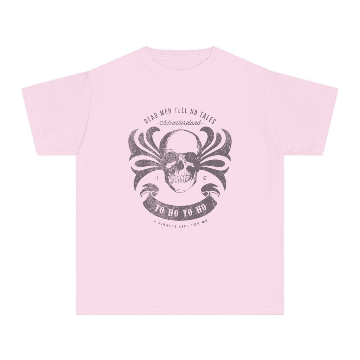 Dead Men Tell No Tales Comfort Colors Youth Midweight Tee