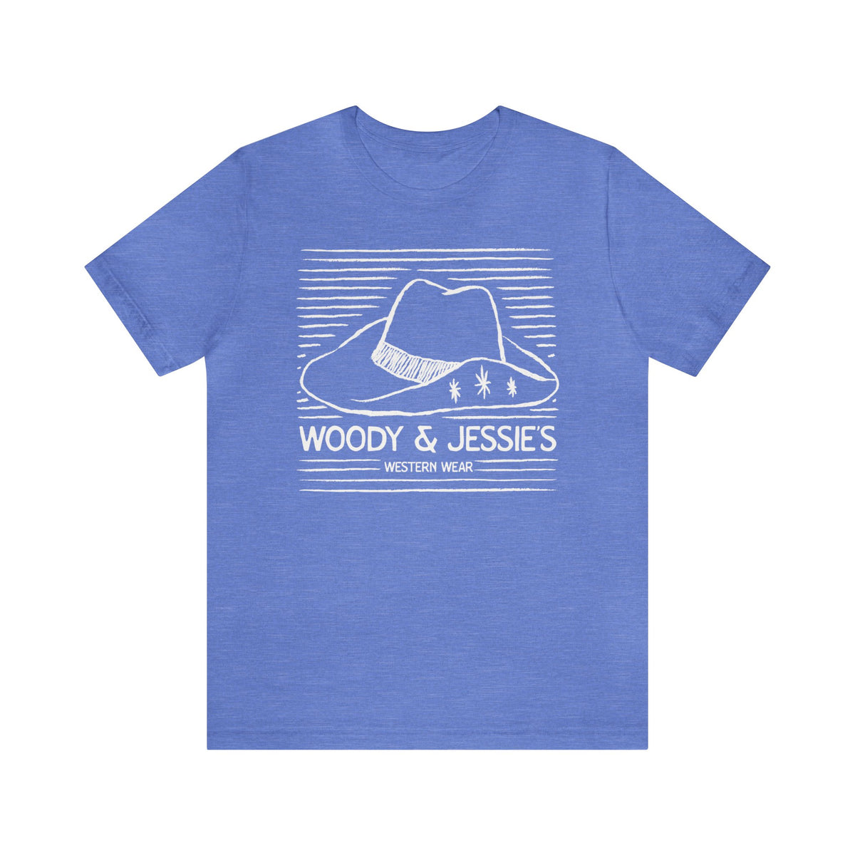 Woody & Jessie's Western Wear Bella Canvas Unisex Jersey Short Sleeve Tee