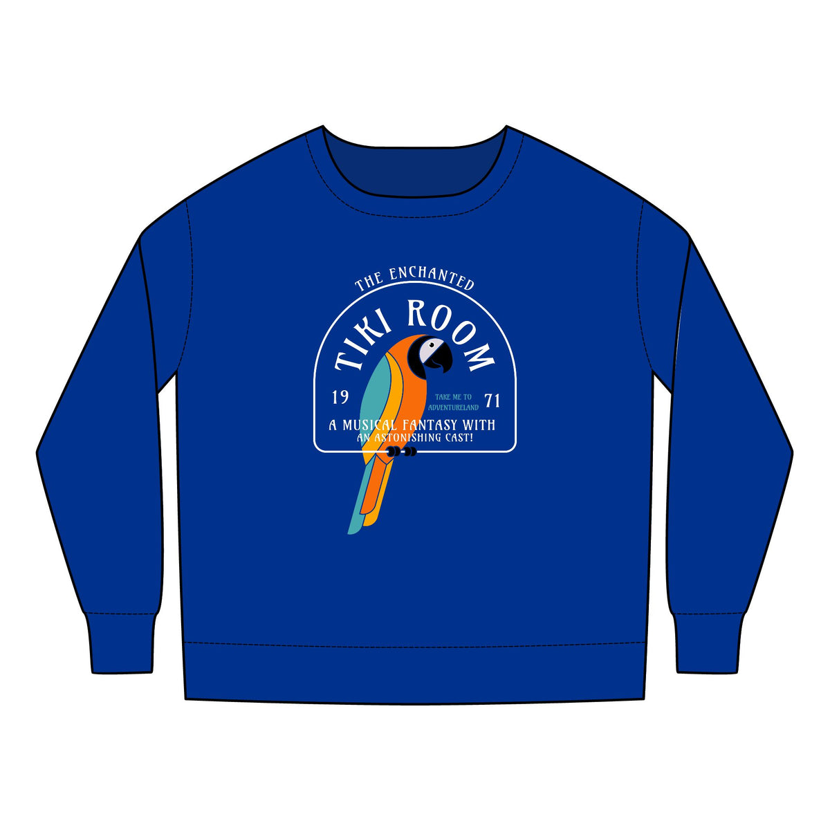 Enchanted Tiki Room Rabbit Skins Toddler Sweatshirt