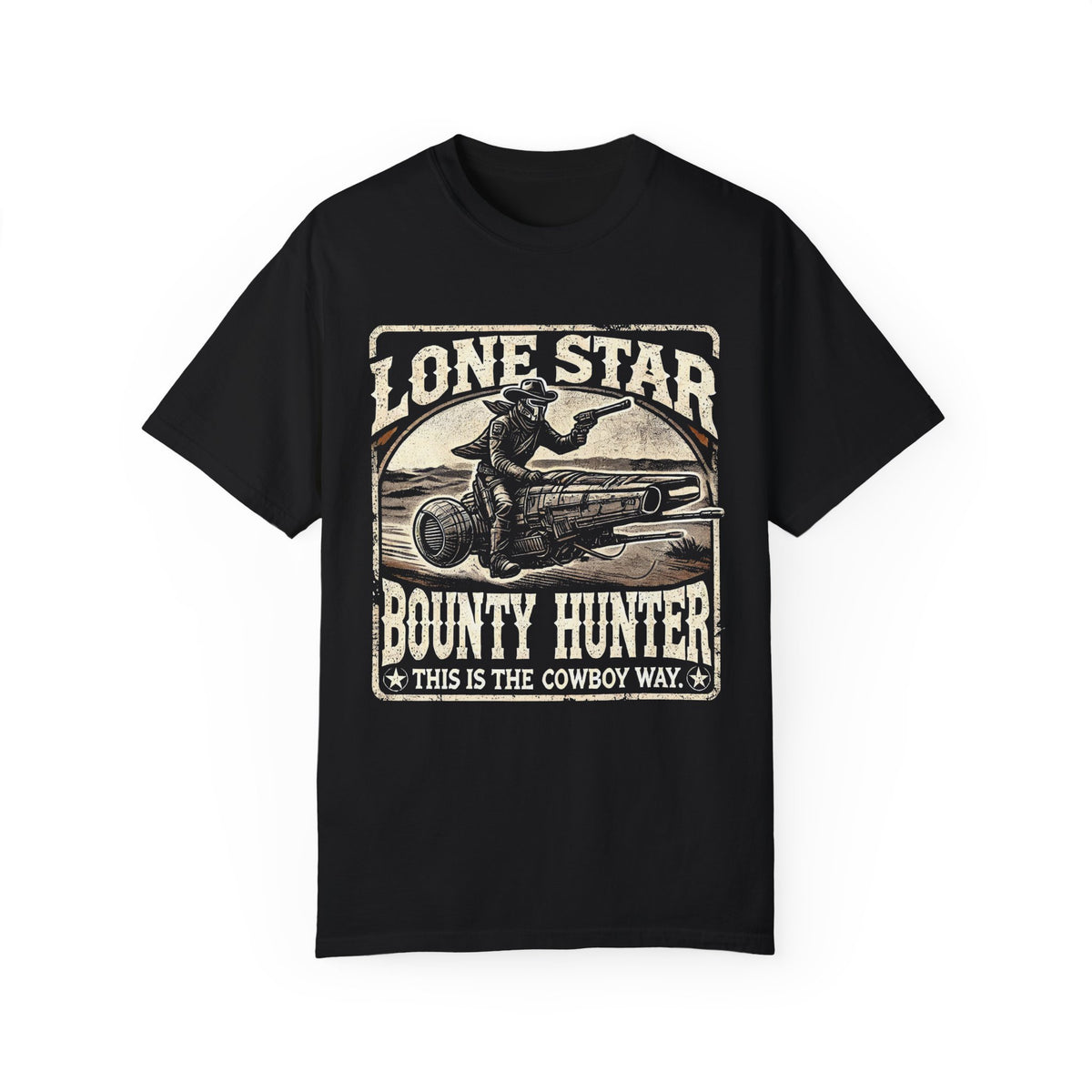 Lone Star Bounty Hunter Comfort Colors Unisex Garment-Dyed T-shirt