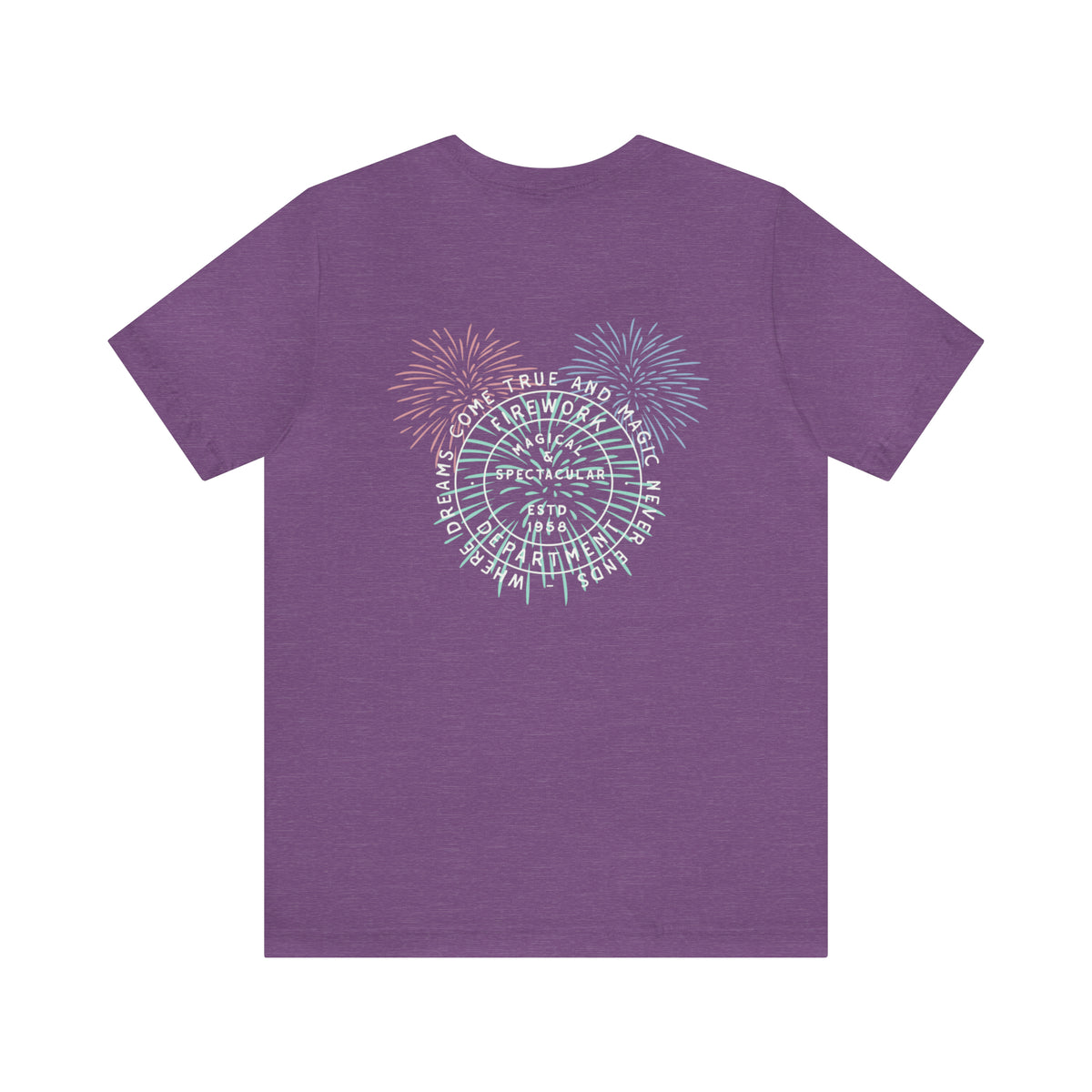 Firework Department Bella Canvas Unisex Jersey Short Sleeve Tee