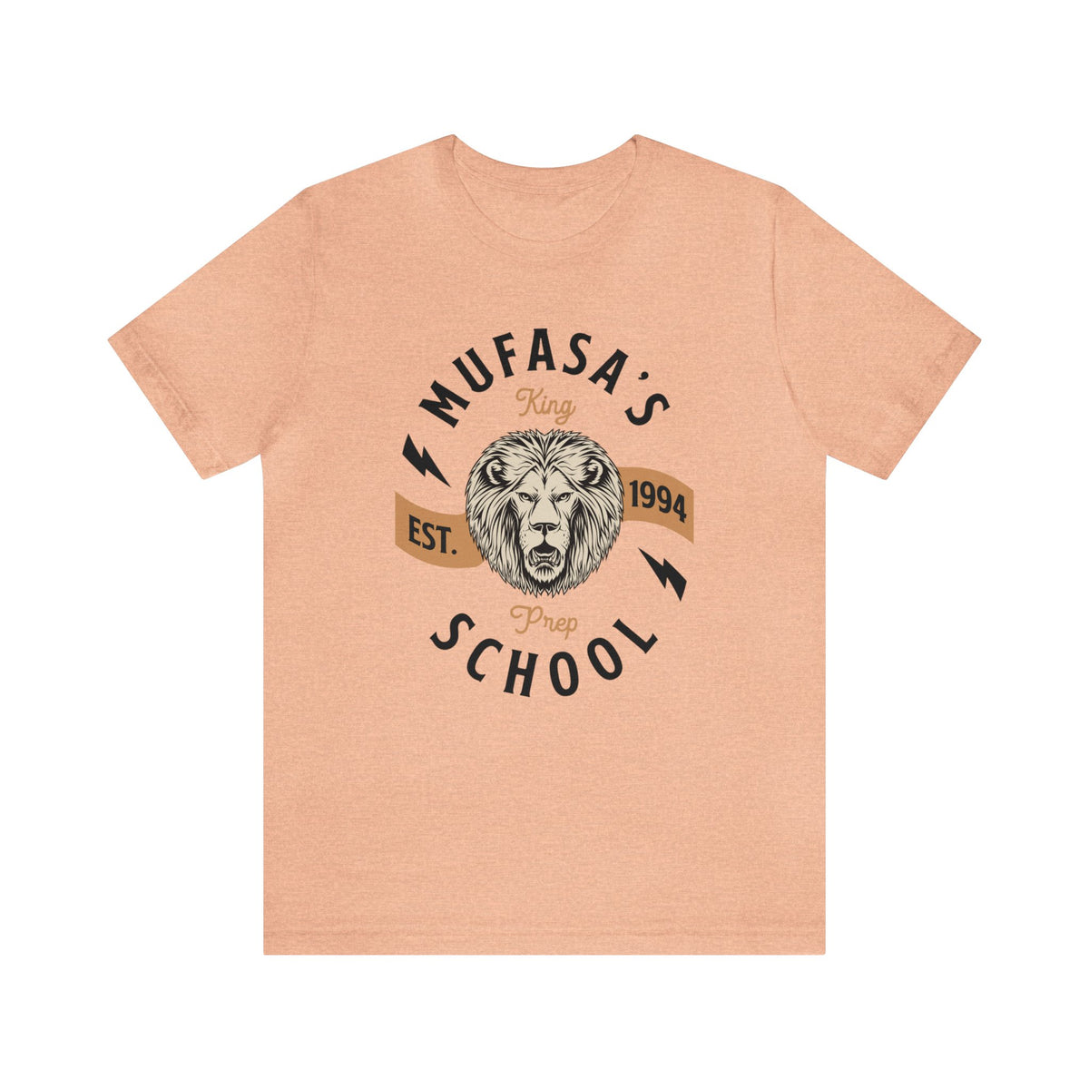 Mufasa's Prep School Bella Canvas Unisex Jersey Short Sleeve Tee