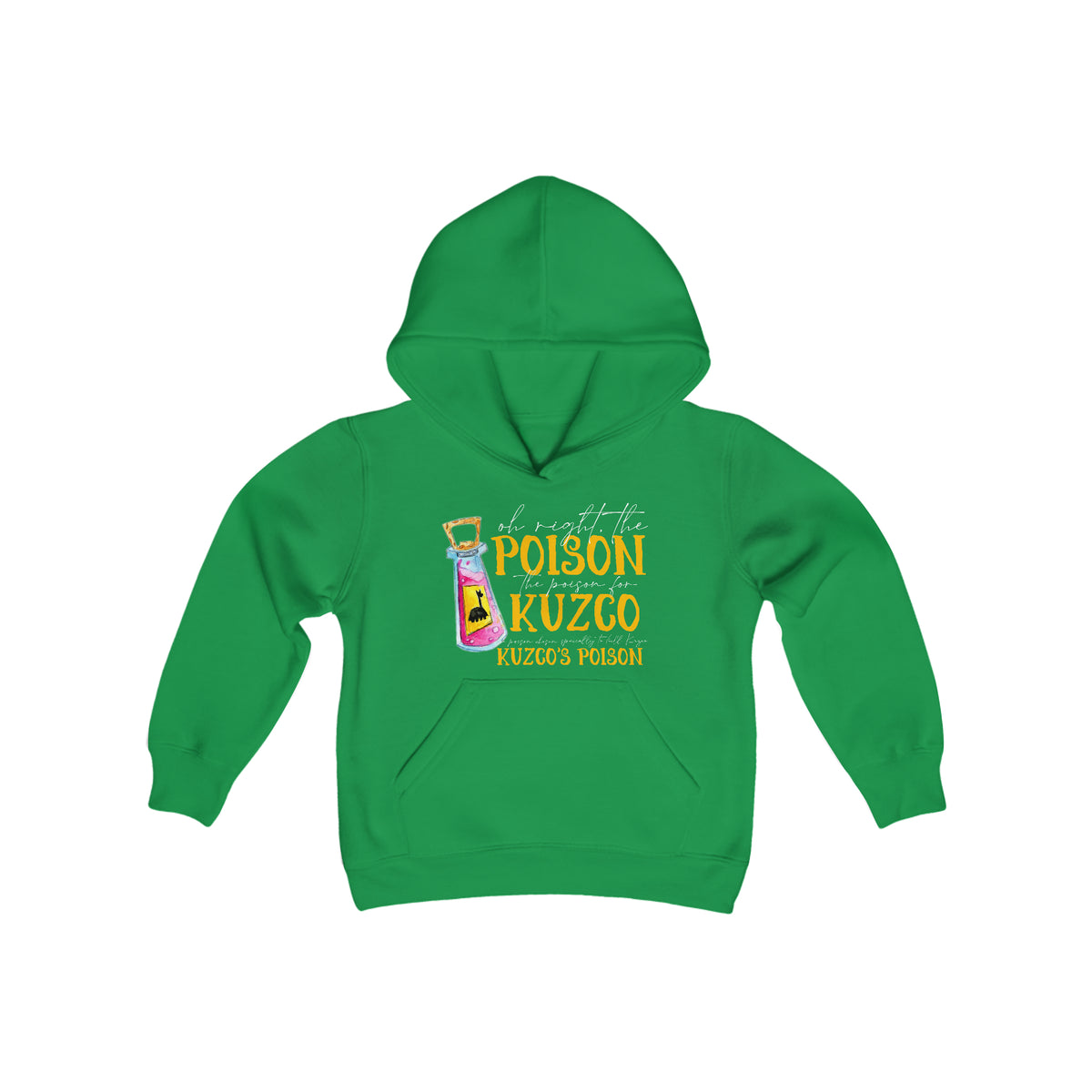 Oh Right The Poison Gildan Youth Heavy Blend Hooded Sweatshirt