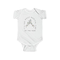 Most Magical Time Of The Year Rabbit Skins Infant Fine Jersey Bodysuit