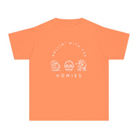 Rollin’ With The Homies Comfort Colors Youth Midweight Tee
