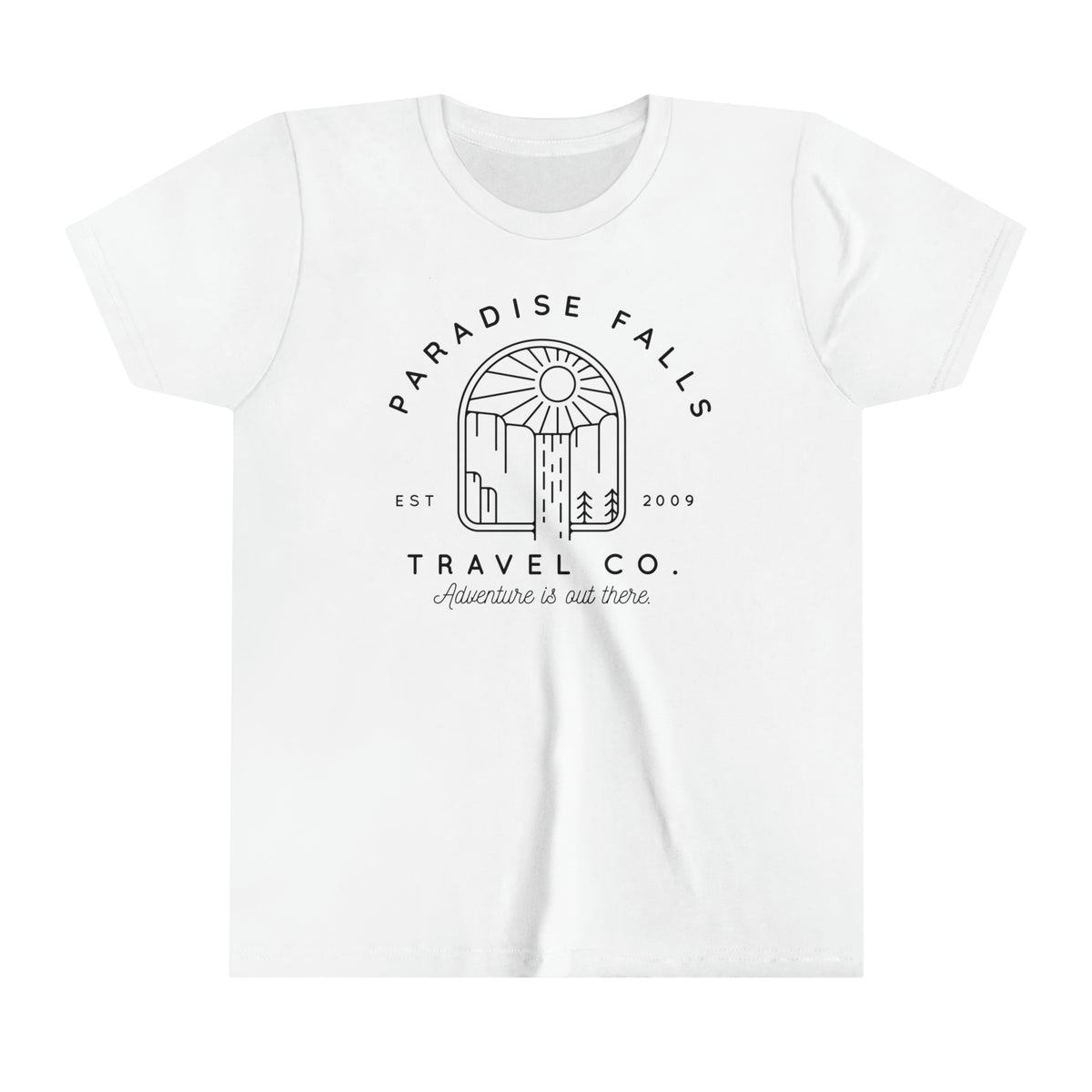 Paradise Falls Vacation Co. Bella Canvas Youth Short Sleeve Tee