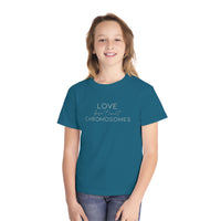 Love Doesn’t Count Chromosomes Comfort Colors Youth Midweight Tee