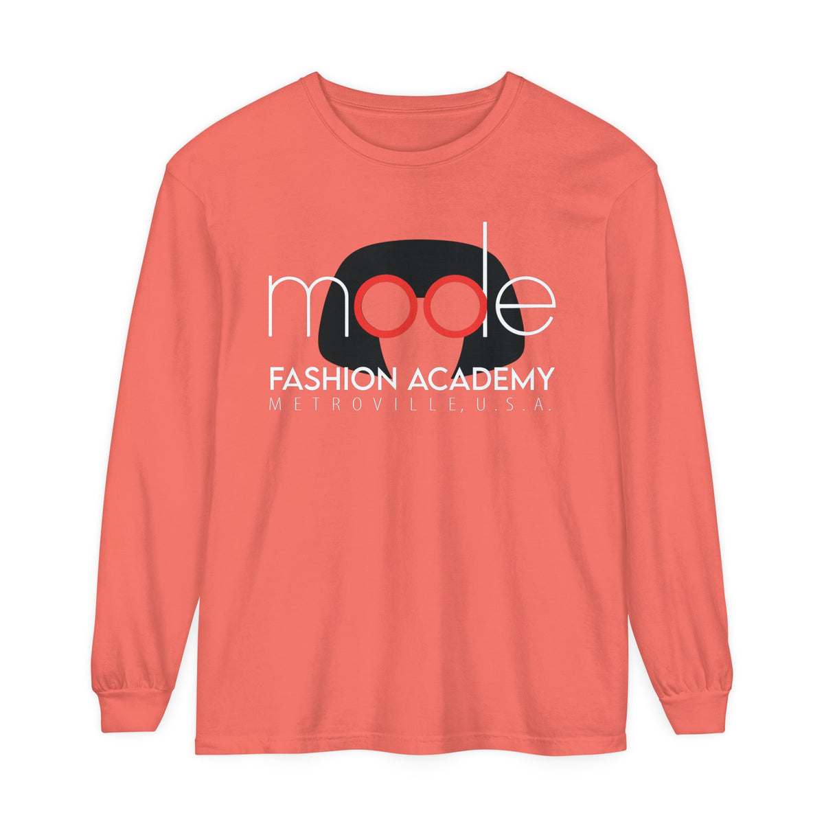 Mode Fashion Academy Comfort Colors Unisex Garment-dyed Long Sleeve T-Shirt