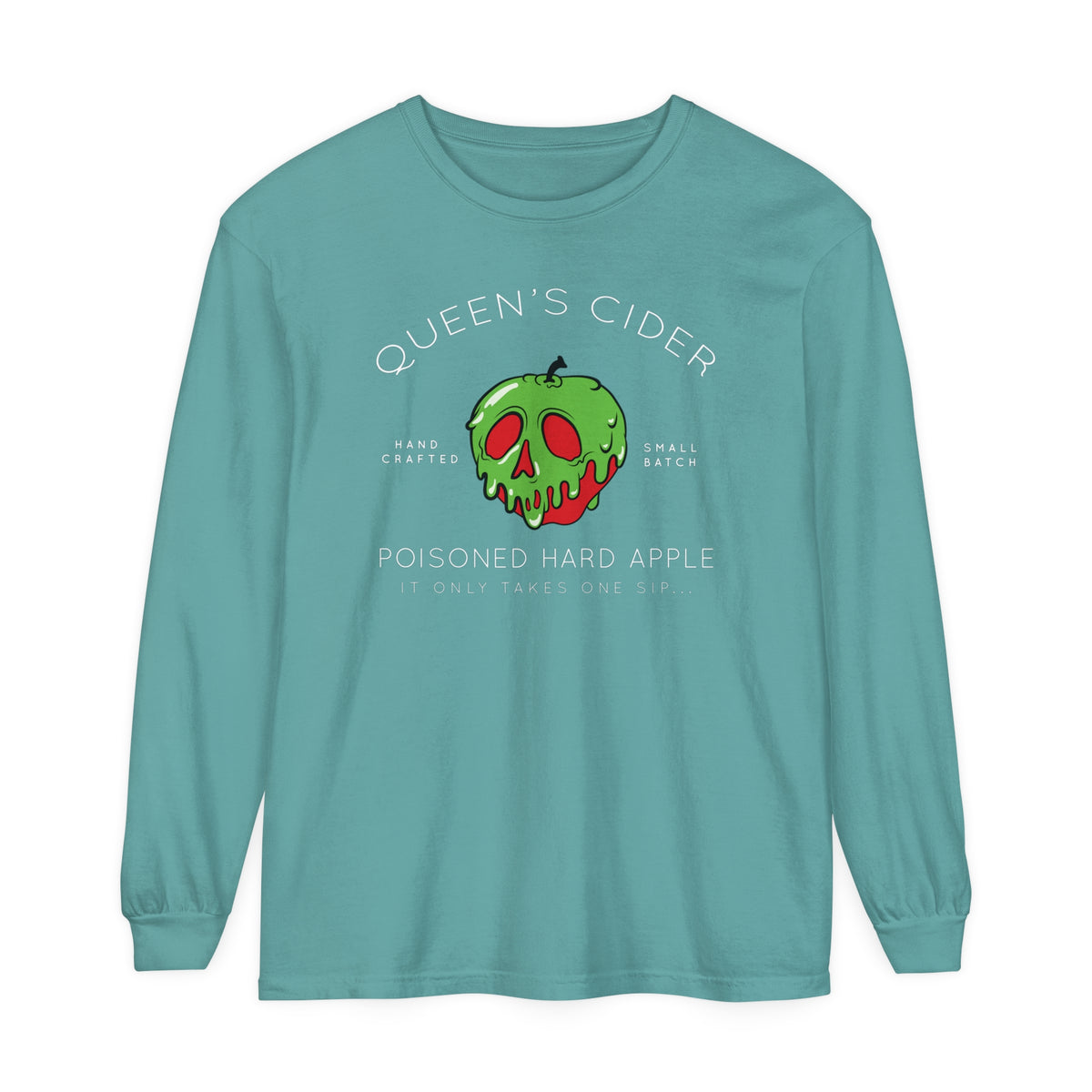 Queen’s Cider Comfort Colors Unisex Garment-dyed Long Sleeve T-Shirt