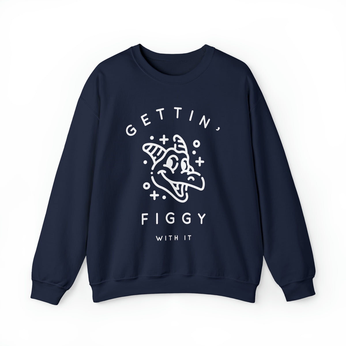 Gettin' Figgy With It Gildan Unisex Heavy Blend™ Crewneck Sweatshirt