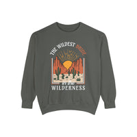 Wildest Bride In The Wilderness Comfort Colors Unisex Garment-Dyed Sweatshirt