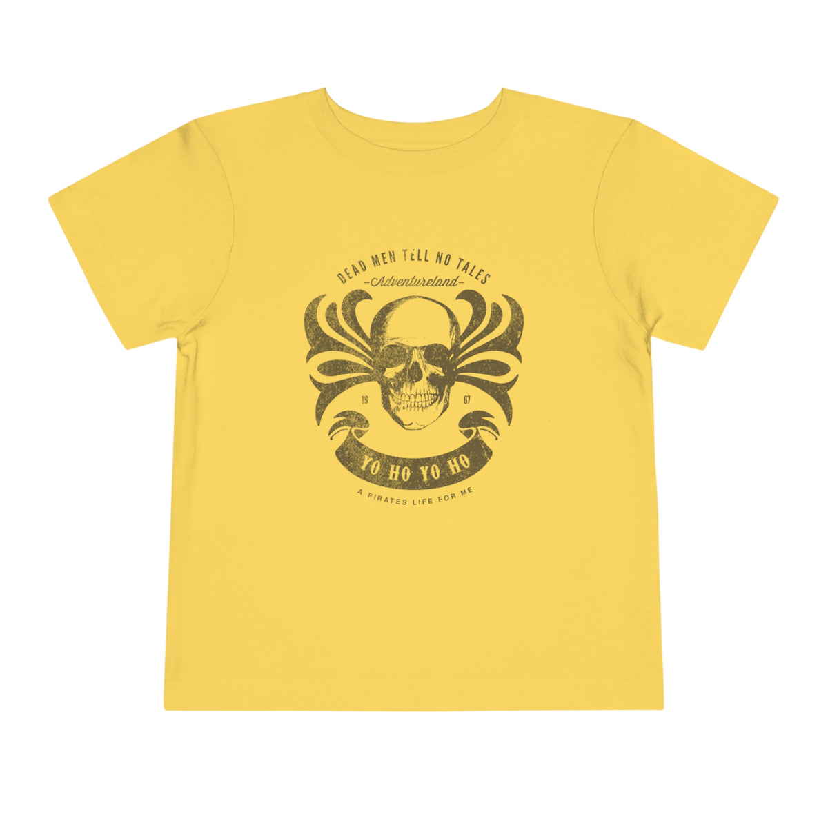 Dead Men Tell No Tales Bella Canvas Toddler Short Sleeve Tee