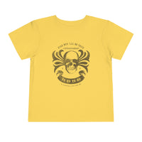 Dead Men Tell No Tales Bella Canvas Toddler Short Sleeve Tee