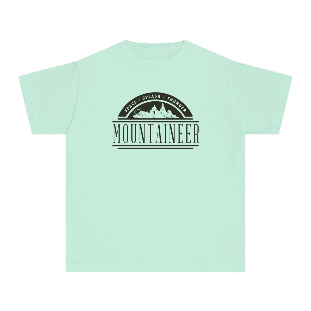 Mountaineer Comfort Colors Youth Midweight Tee