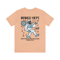 Disco Yeti Bella Canvas Unisex Jersey Short Sleeve Tee