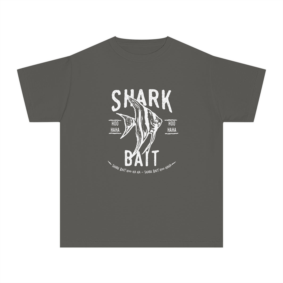 Shark Bait Hoo Haha Comfort Colors Youth Midweight Tee