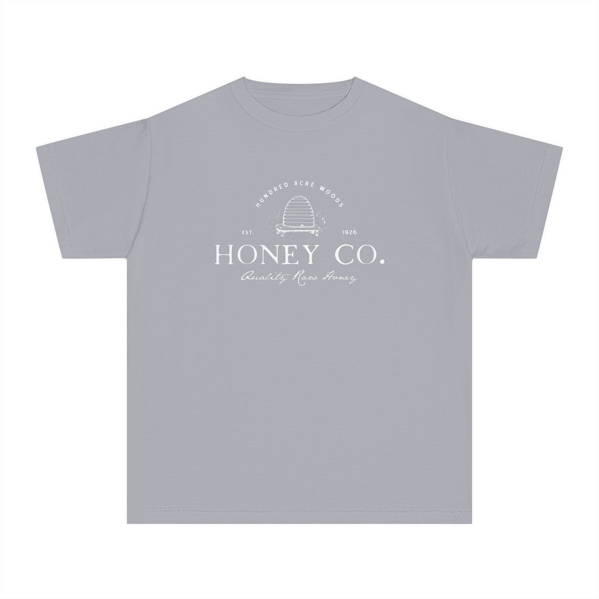 Hundred Acre Woods Honey Co. Comfort Colors Youth Midweight Tee