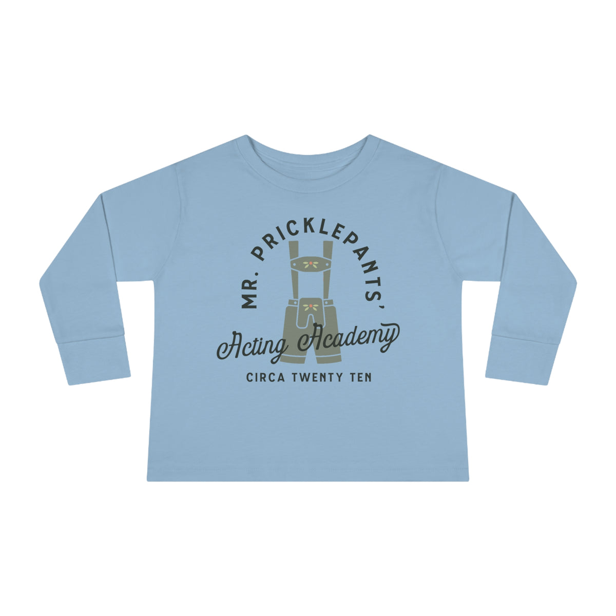 Mr. Pricklepants’ Acting Academy Rabbit Skins Toddler Long Sleeve Tee