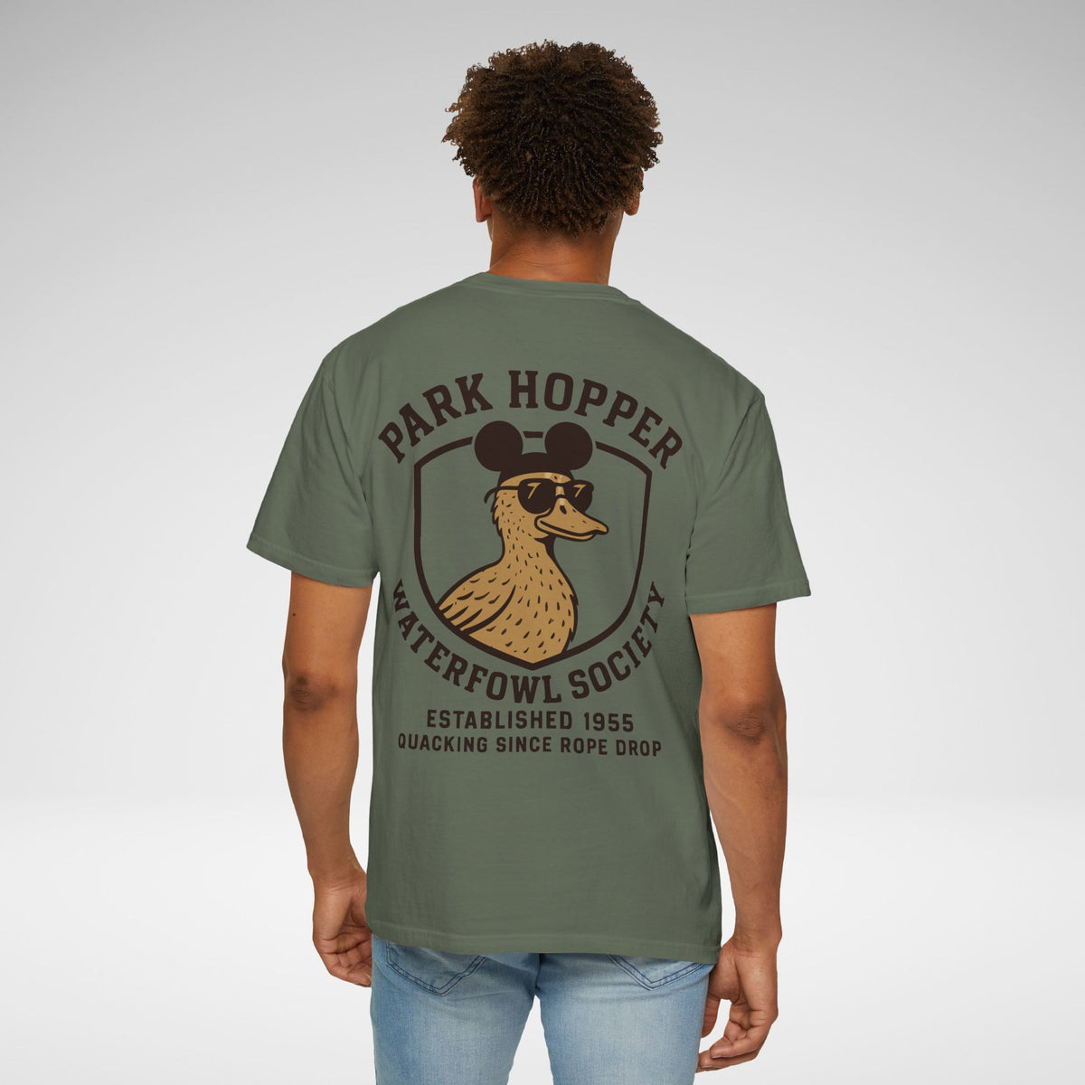 Park Hopper Waterfowl Society Comfort Colors Unisex Garment-Dyed T-shirt
