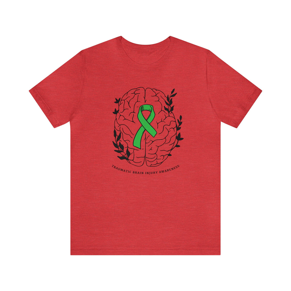 Traumatic Brain Injury Awareness Bella Canvas Unisex Jersey Short Sleeve Tee