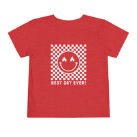 Best Day Ever Bella Canvas Toddler Short Sleeve Tee