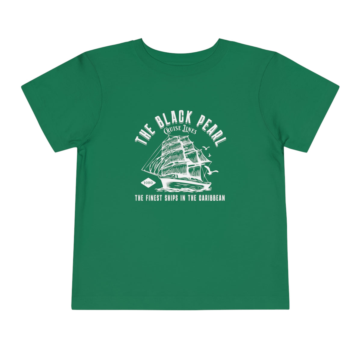 Black Pearl Cruise Lines Bella Canvas Toddler Short Sleeve Tee