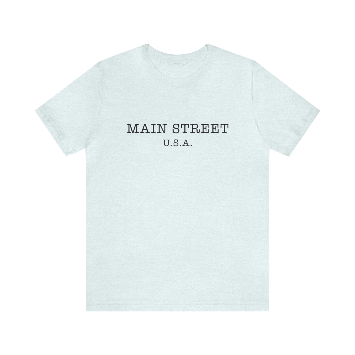 Main Street USA Bella Canvas Unisex Jersey Short Sleeve Tee