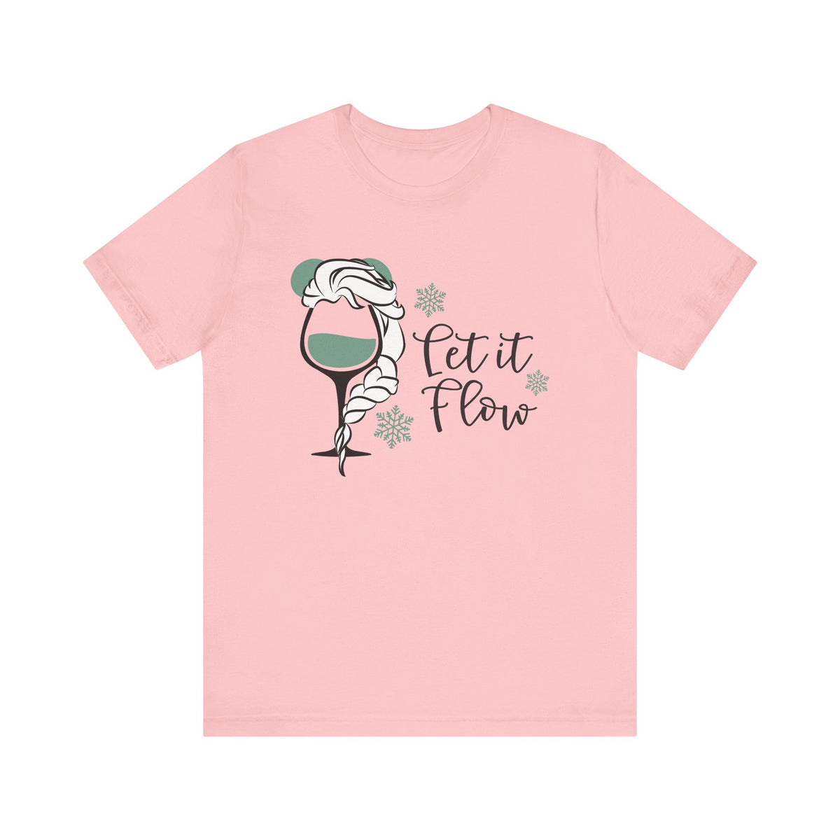 Let It Flow Bella Canvas Unisex Jersey Short Sleeve Tee