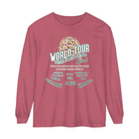World Tour Comfort Colors Unisex Garment-dyed Long Sleeve T-Shirt