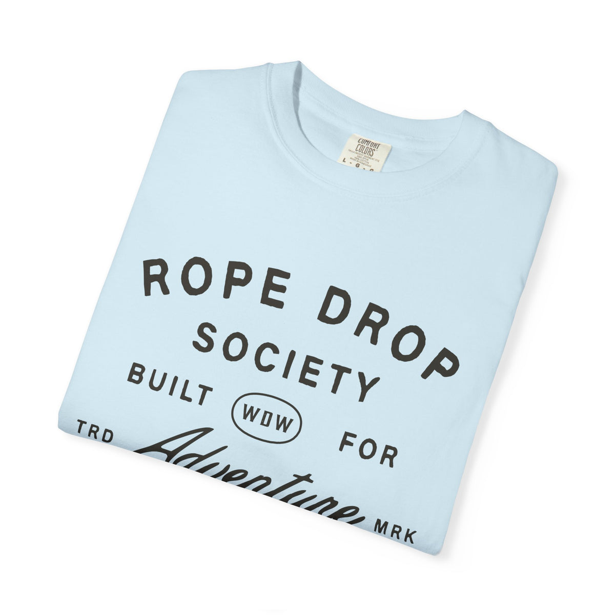Rope Drop Society Comfort Colors Unisex Garment-Dyed T-shirt