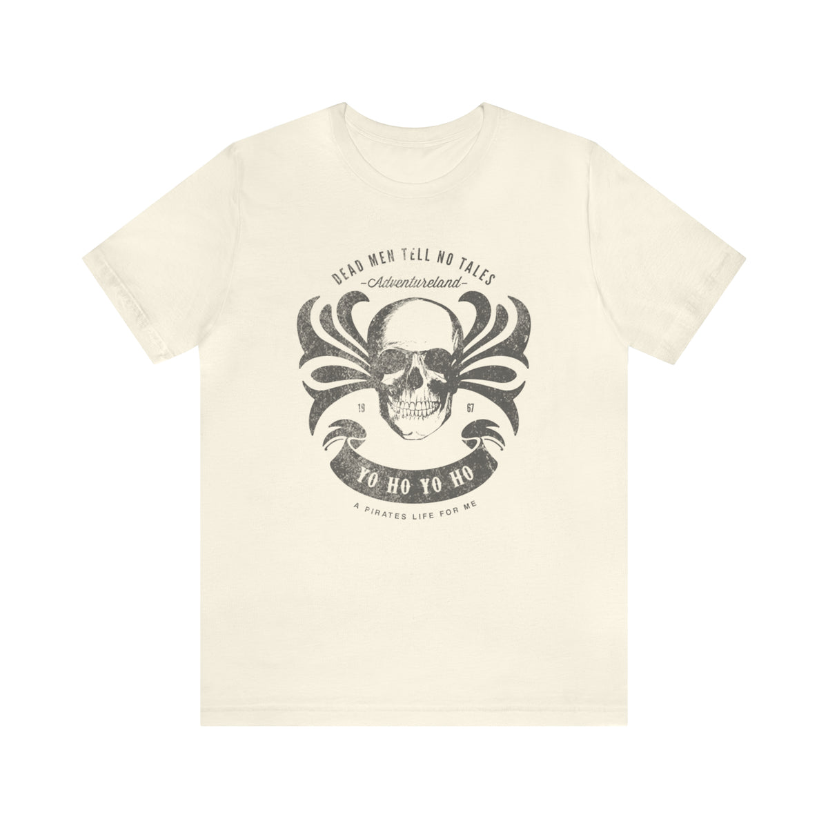 Dead Men Tell No Tales Bella Canvas Unisex Jersey Short Sleeve Tee