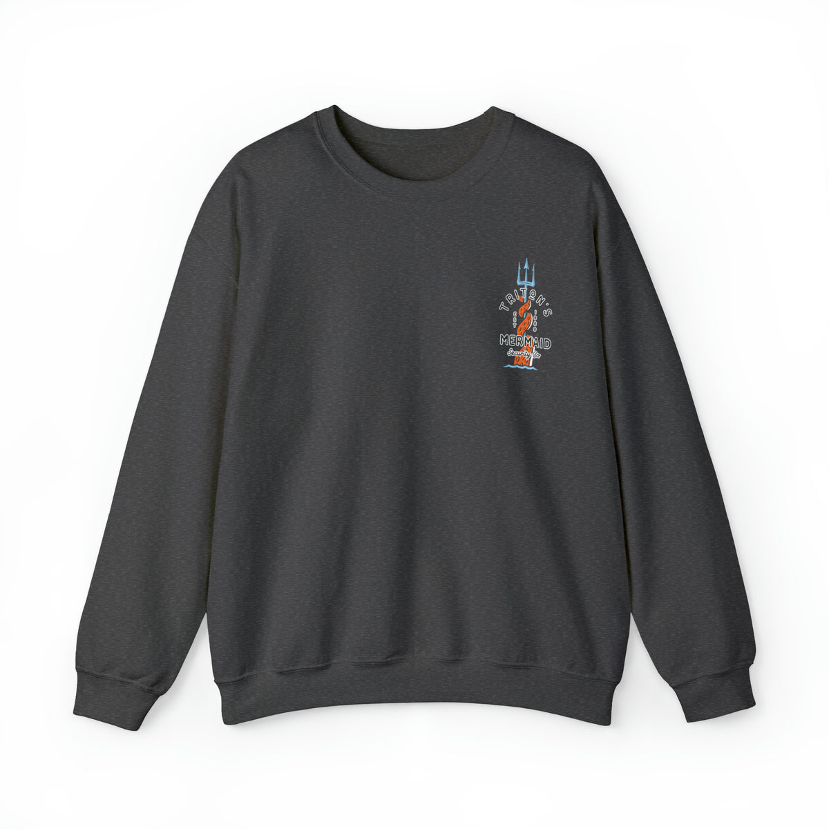 Triton's Mermaid Security Gildan Unisex Heavy Blend™ Crewneck Sweatshirt