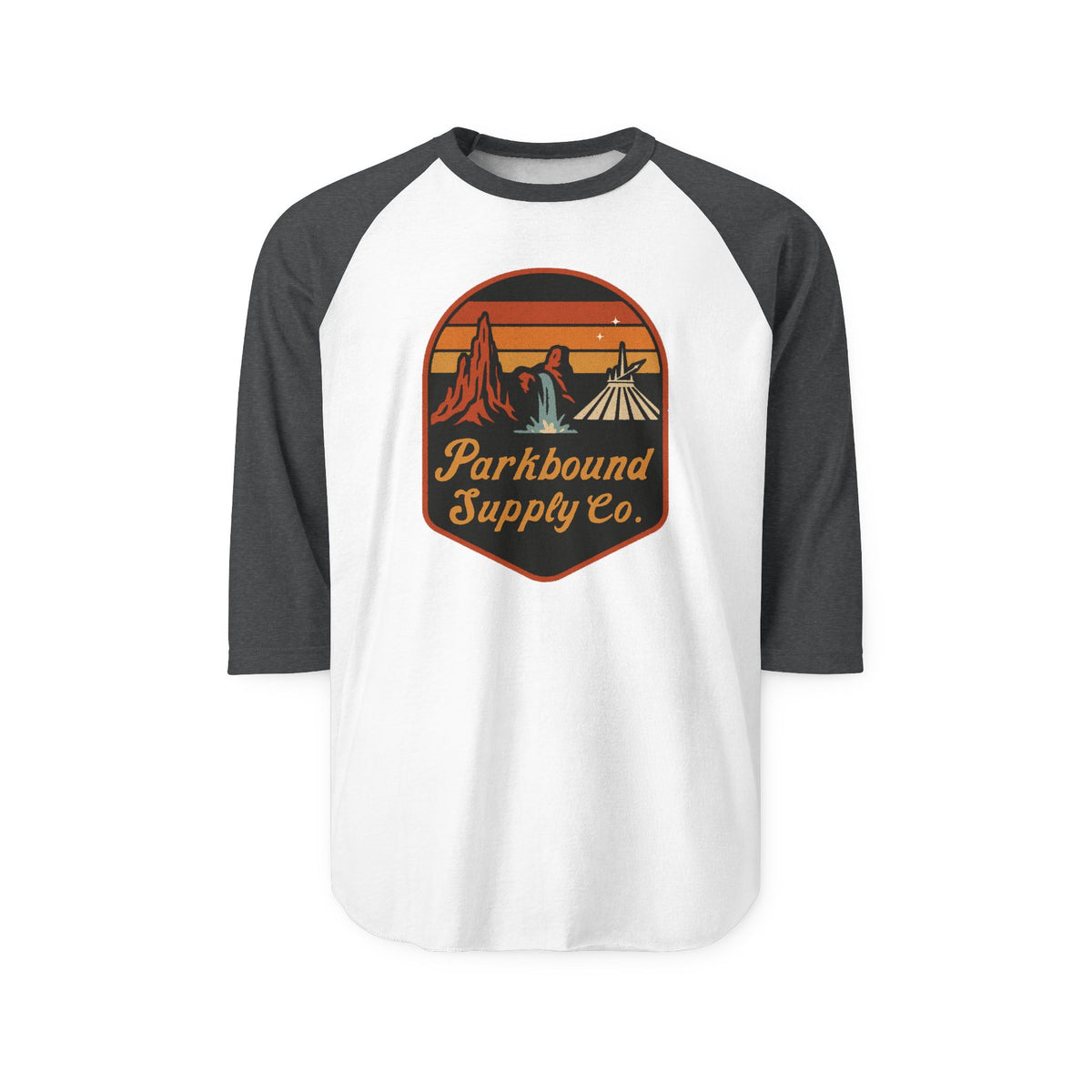 The Triple Mountain Badge Raglan Shirt