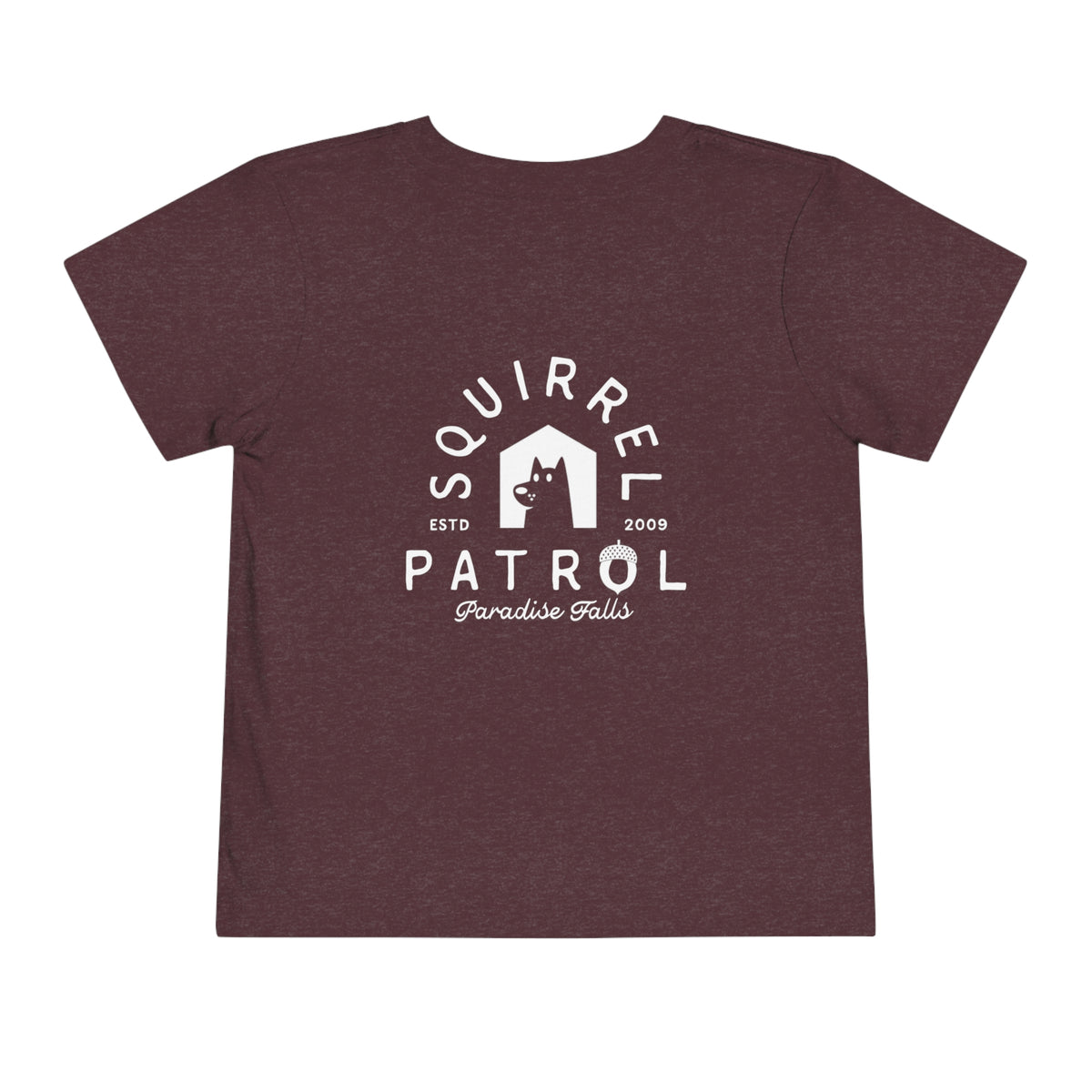 Squirrel Patrol Bella Canvas Toddler Short Sleeve Tee