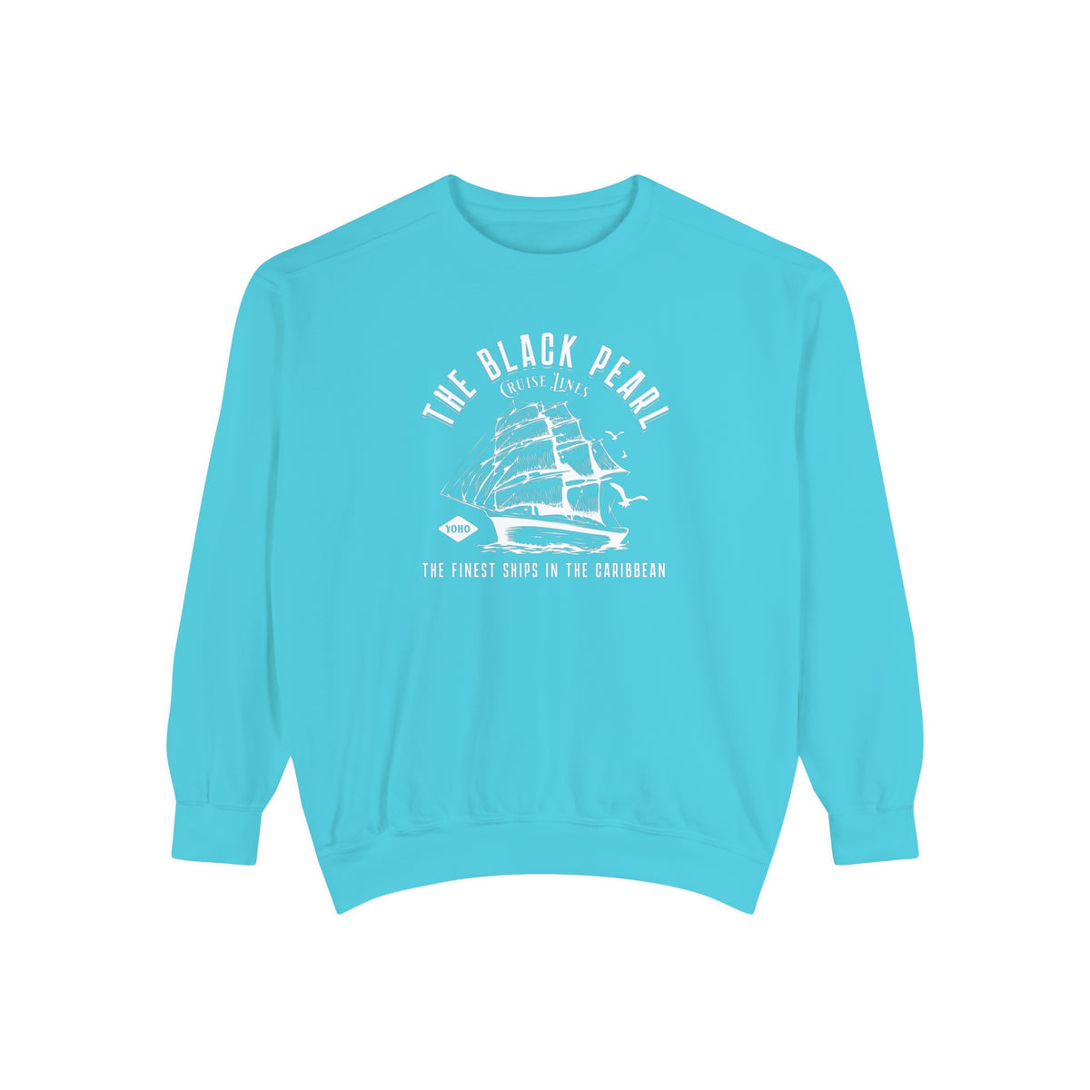 Black Pearl Cruise Lines Comfort Colors Unisex Garment-Dyed Sweatshirt