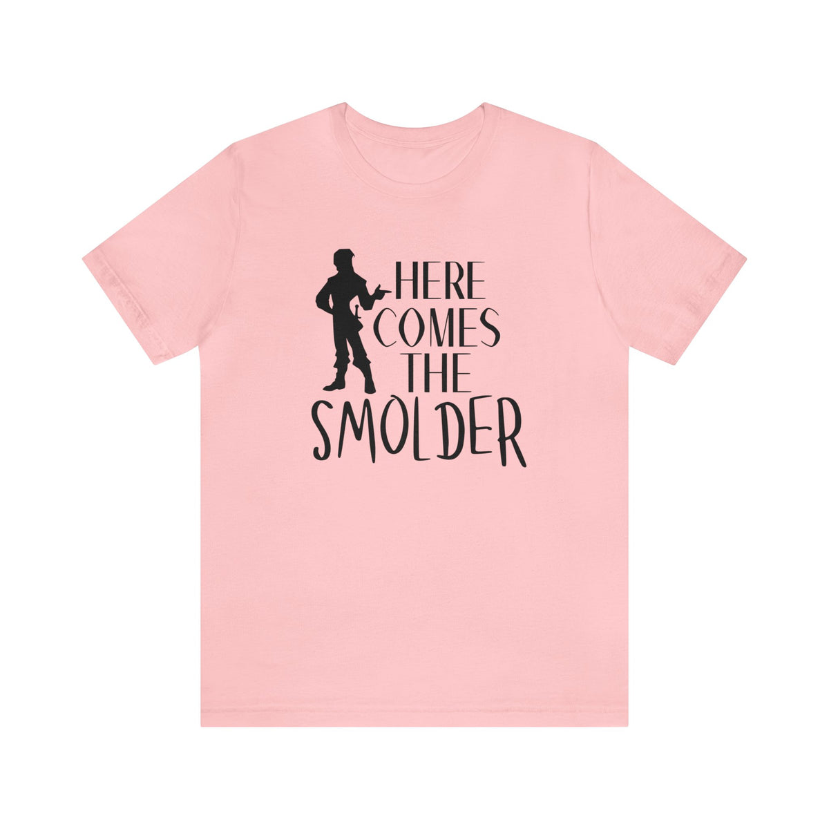 Here Comes The Smolder Bella Canvas Unisex Jersey Short Sleeve Tee
