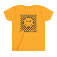 Best Birthday Ever Bella Canvas Youth Short Sleeve Tee
