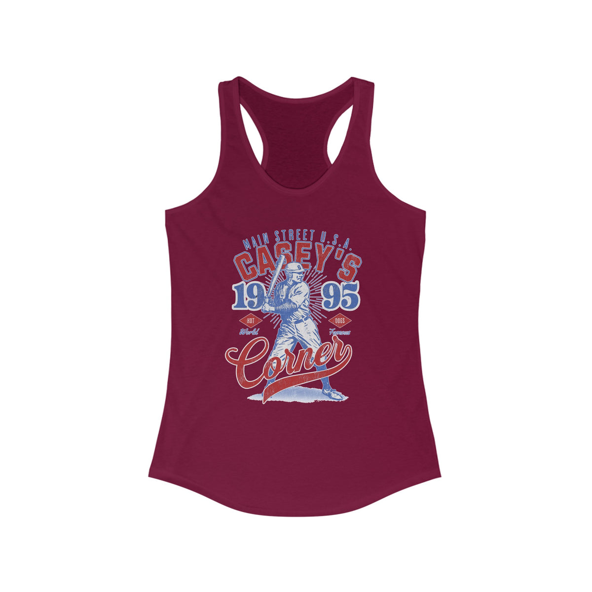 Casey's Corner Women's Next Level Ideal Racerback Tank