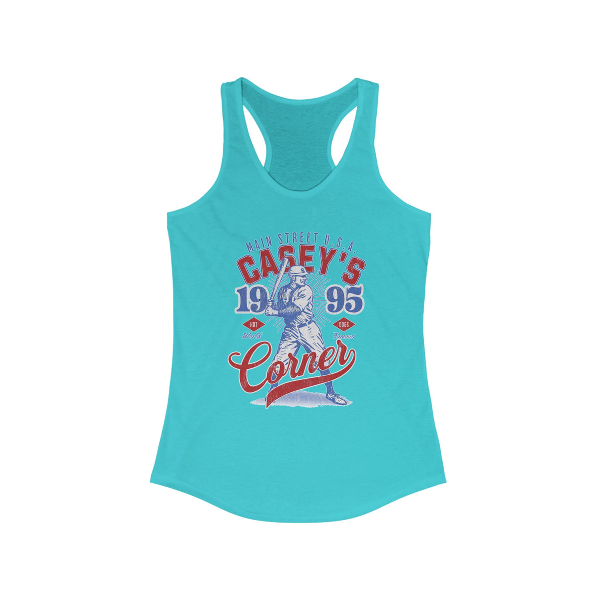 Casey's Corner Women's Next Level Ideal Racerback Tank