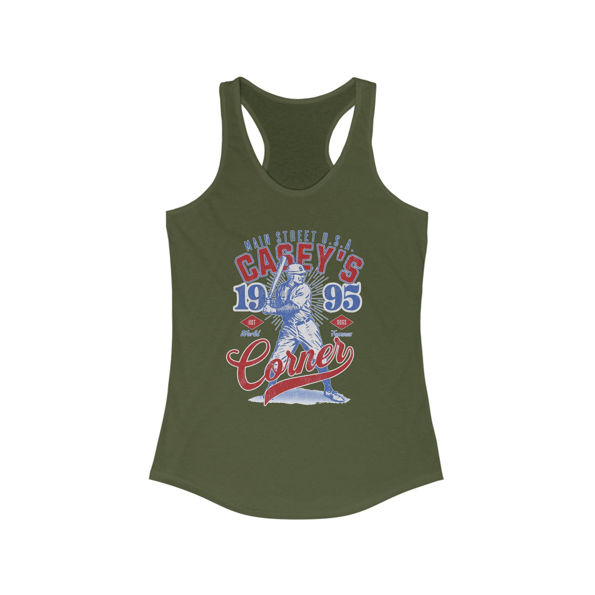 Casey's Corner Women's Next Level Ideal Racerback Tank