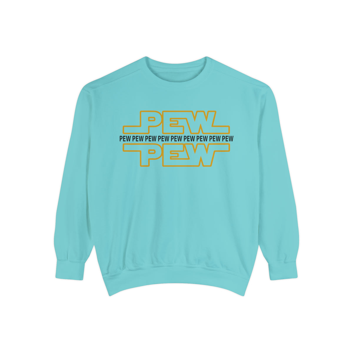 PEW PEW PEW Comfort Colors Unisex Garment-Dyed Sweatshirt