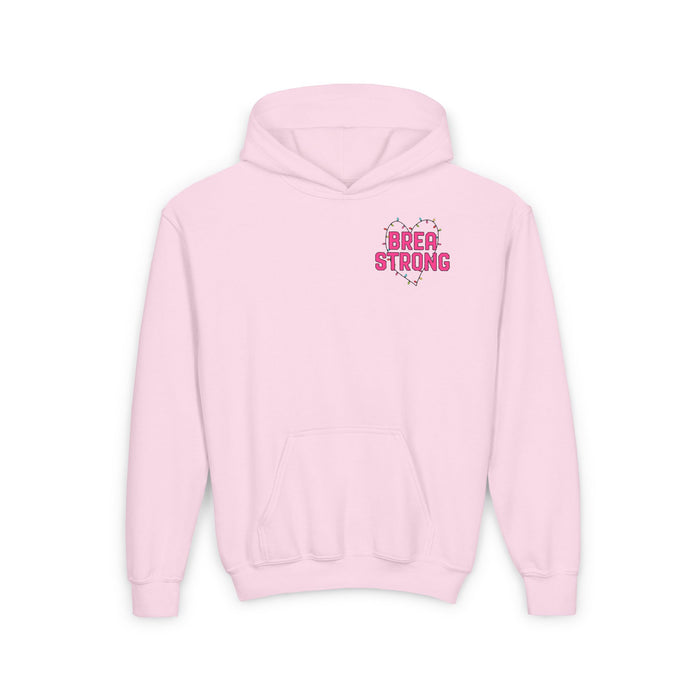 Brea Strong Youth Heavy Blend Hooded Sweatshirt