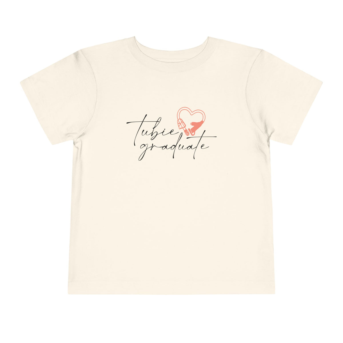 Tubie Graduate Bella Canvas Toddler Short Sleeve Tee