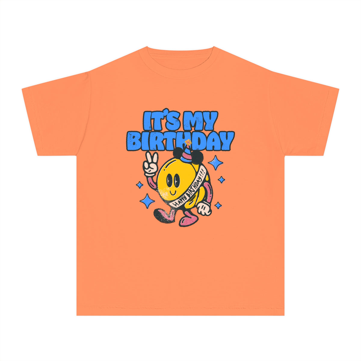 It's My Birthday Comfort Colors Youth Midweight Tee