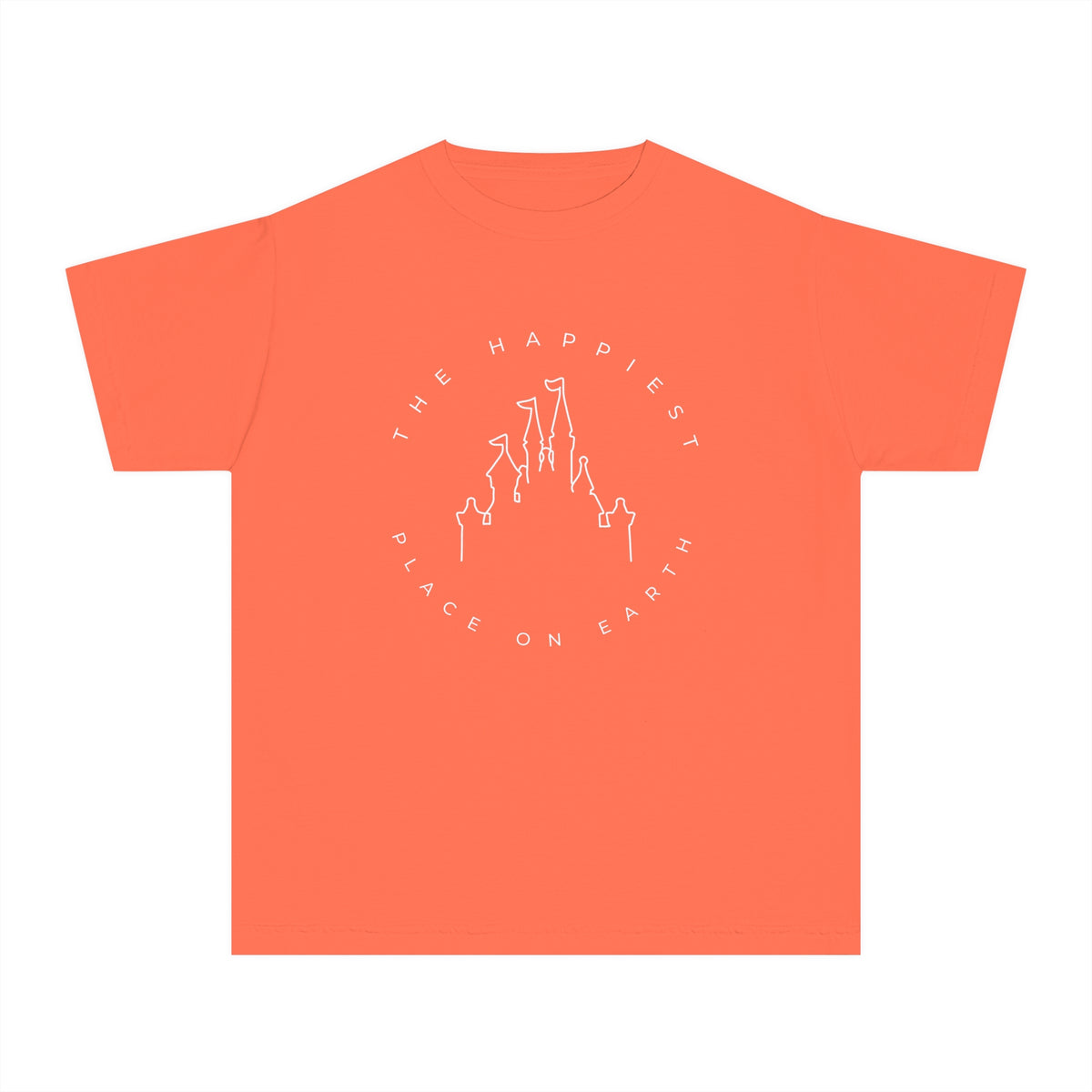 Happiest Place On Earth Comfort Colors Youth Midweight Tee