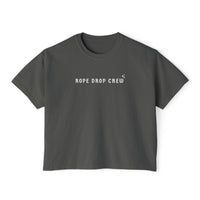 Rope Drop Crew Comfort Colors Women's Boxy Tee